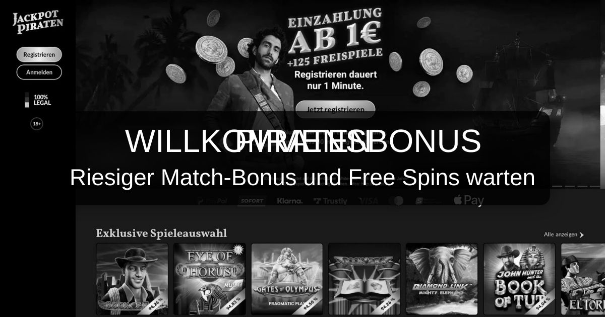 Jackpot Piraten Casino - Top Slots & Fast Payouts